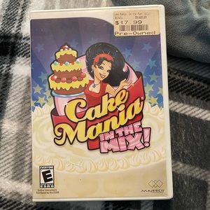 Cake Mania, in the mix, Wii Game